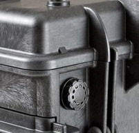 close up of an explorer 5140 tool cases Automatic Purge Valve