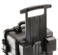 a close up of a Peli 1510M Mobility Cases retractable extension handle