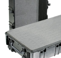 close up of peli 1780 transport cases detachable lid for full access