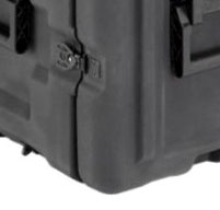 close up of peli hardigg blackbox 11u rack mount cases Airtight and watertight