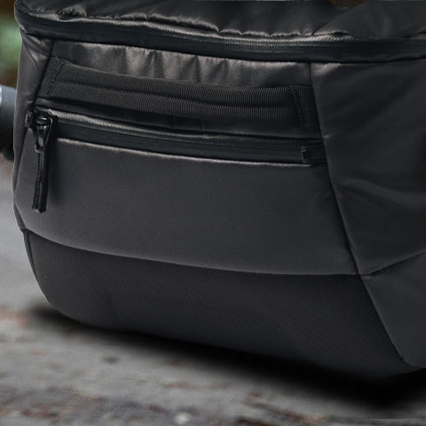 padded duffle bag