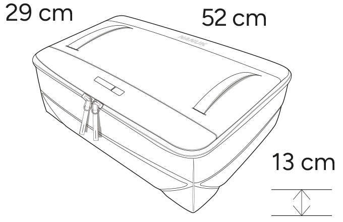 cubik 13l organiser