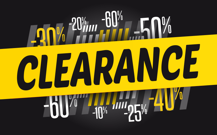 Peli Clearance - time to grab a bargain!